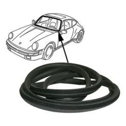 Joint de pare-brise pour Porsche 911 et 964 (1989-1994) - sans rainure