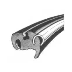 Joint de pare-brise pour Volkswagen Coccinelle berline de 1952 à 07/1957
