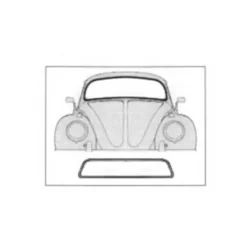 Joint de pare-brise pour Volkswagen Coccinelle berline modèle 1303 (sauf cabriolet)