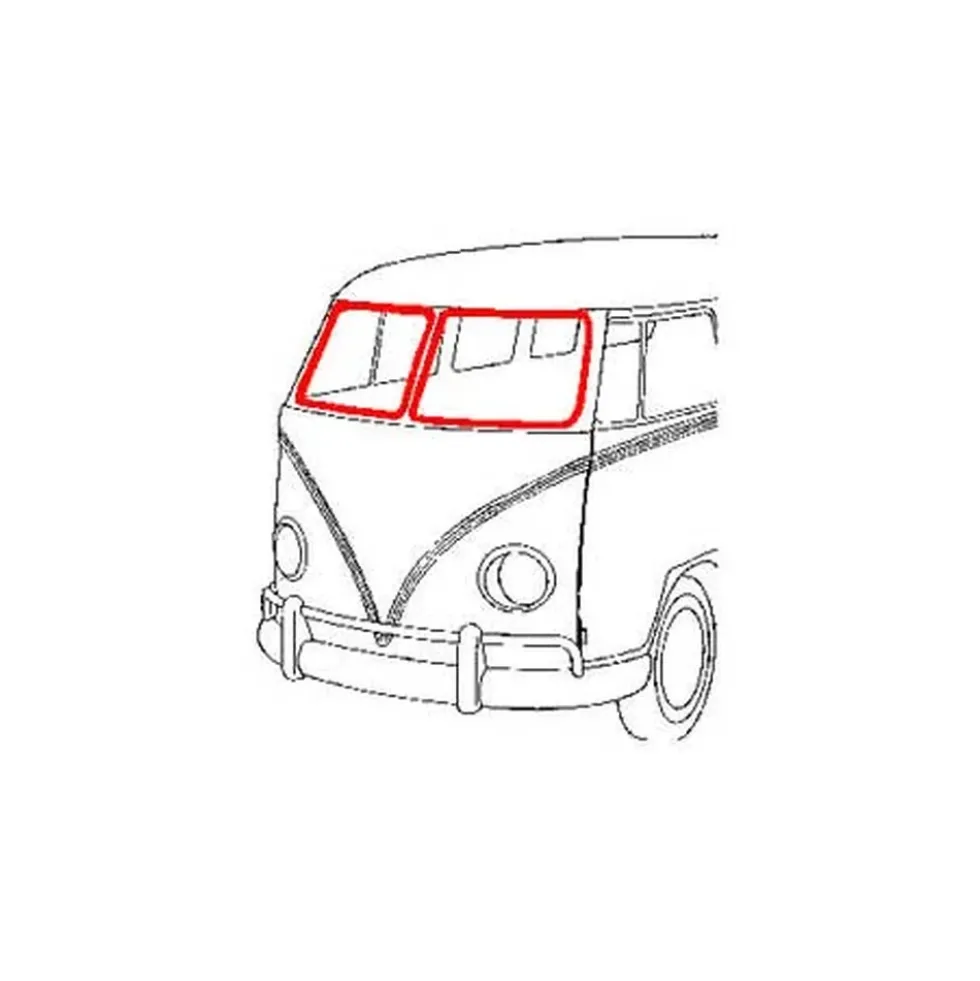 Joint de pare-brise pour VOLKSWAGEN Combi (-1967)