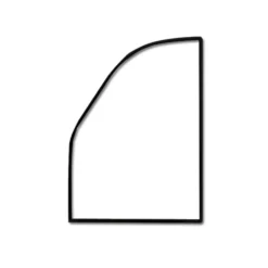 Joint de porte avant gauche pour 2cv