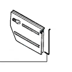 Joint de porte droite pour VW 181