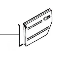 Joint de porte gauche pour VW 181