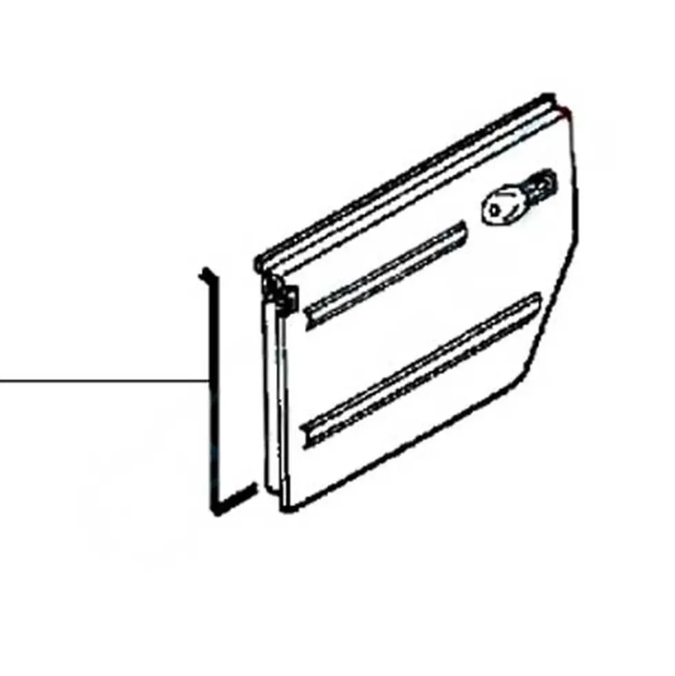 Joint de porte gauche pour VW 181