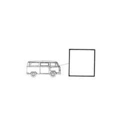 Joint de porte latérale coulissante droite pour VOLKSWAGEN Combi Bay Window (08/1967-07/1979) - Qualité supérieure