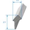 Joint de porte - 13 x 21 mm