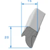 Joint de porte - 15 x 20 mm