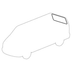 Joint de vitre arrière FORST pour Volkswagen Transporter T4 avec hayon (1990-2003)