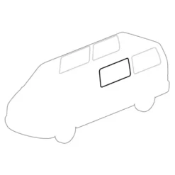 Joint de vitre latérale fixe FORST pour Volkswagen Transporter T4 - Au mètre