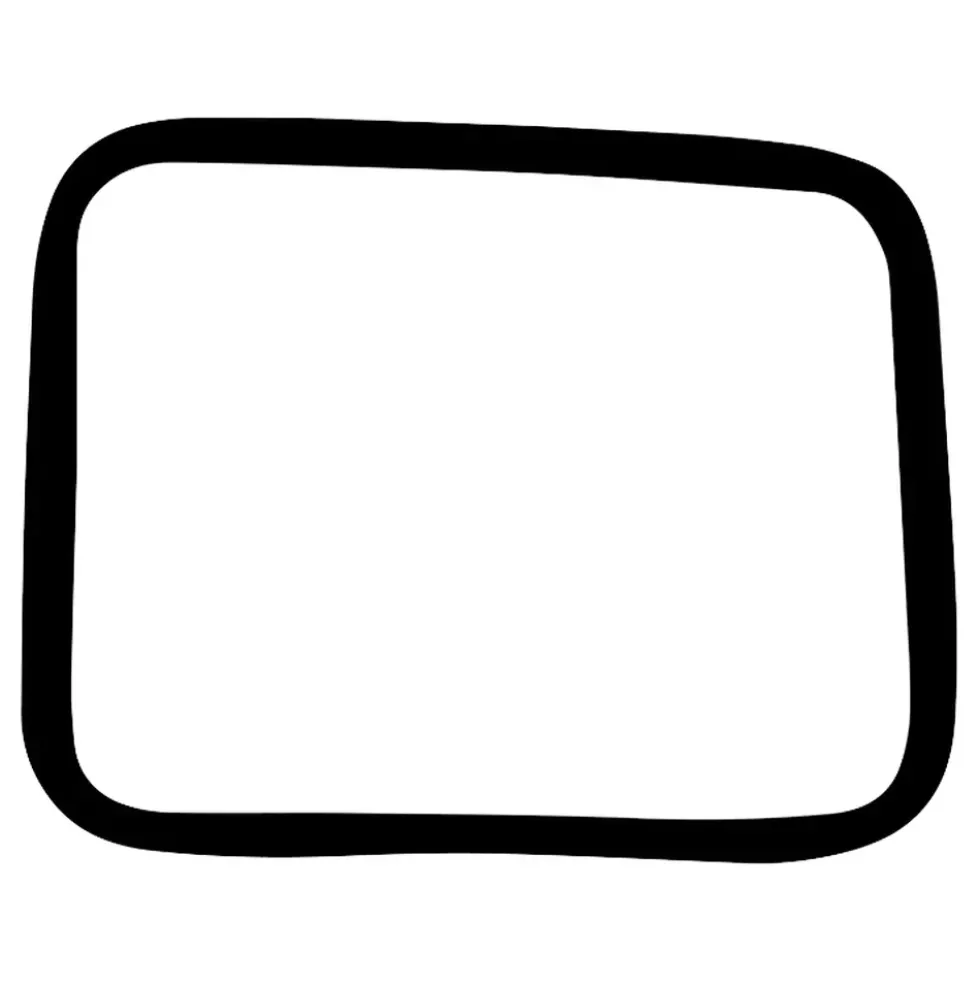 Joint de vitre latérale fixe pour VOLKSWAGEN Combi Split Brazil (1957-1975) - Qualité Allemande