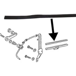 Joint en "U" de chaussure de vitre pour VOLKSWAGEN LT (1976-1996)