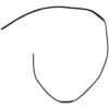 Joint en velours de toit ouvrant pour Porsche 911, 964 et 993, partie avant