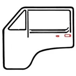 Joints de poignées de portes pour VOLKSWAGEN Transporter T25 (05/1979-07/1992) - 4 pièces