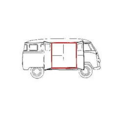 Joints de portes latérales battantes pour Combi 50 ->67