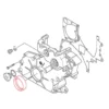 Joint spi de vilebrequin côté distribution Topran pour BMW E34