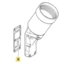 Joint support de filtre à huile EL RING pour Bmw Série 3 E46 (04/1997-03/2002) - M43