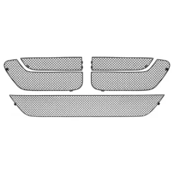 Kit complet de grilles avant ZUNSPORT noires pour Porsche Cayman GTS type 981 - sans caméra