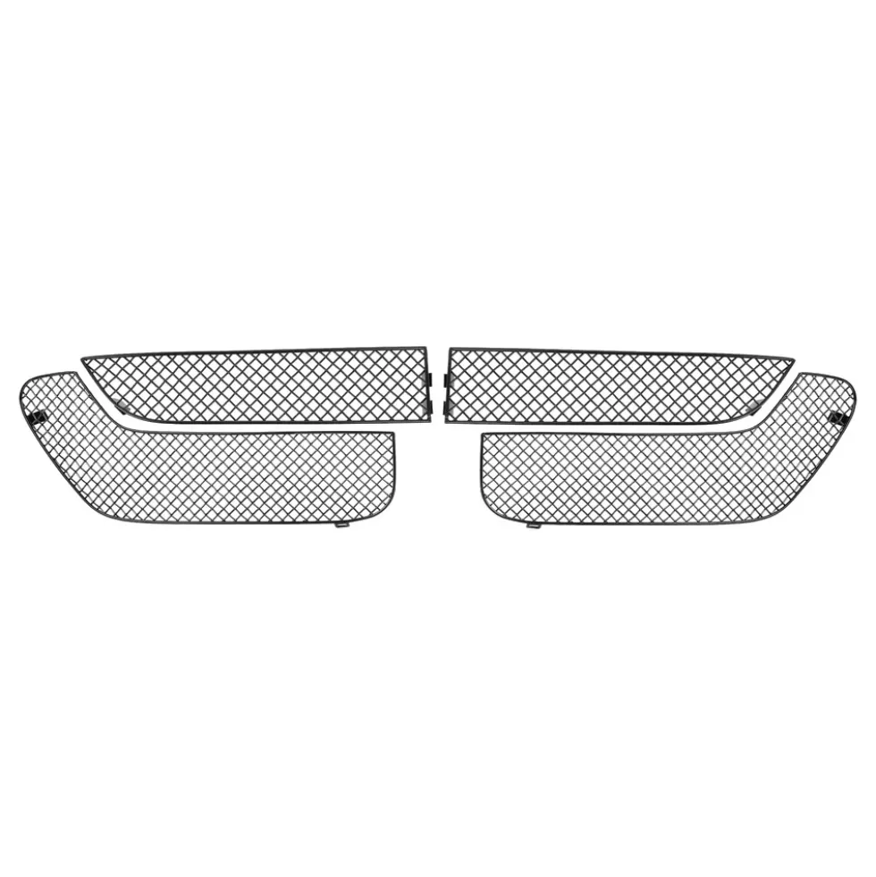 Kit complet de grilles avant ZUNSPORT noires pour Porsche Cayman GTS type 981 - avec caméra