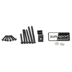 Kit complet de grilles de protection de calandre noires ZUNSPORT pour Porsche Panamera type 970 phase 2 (2014-2016) sauf Turbo, Turbo S et GTS