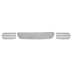 Kit complet de grilles de protection de calandre noires ZUNSPORT pour Porsche Panamera type 970 phase 2 (2014-2016) sauf Turbo, Turbo S et GTS