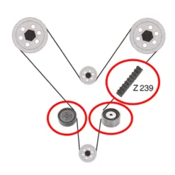 Kit de distribution pour Audi A6 (C4)