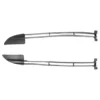 Kit grilles de bas de face avant pour Mercedes W123