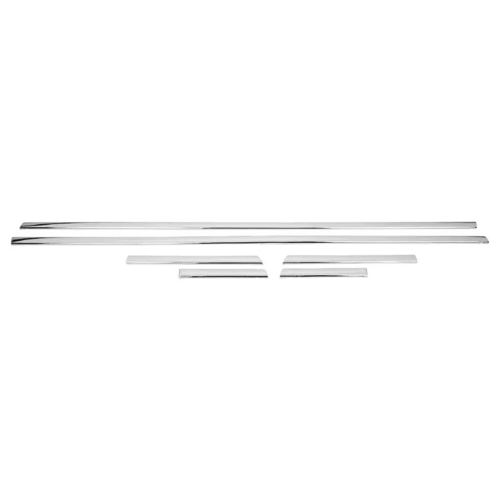 Kit moulures de bas de caisse chromées pour Mercedes SL W113 Pagode