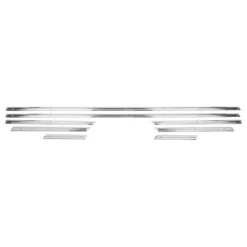 Kit moulures de carrosserie supérieures chromées pour Mercedes SL W113 Pagode