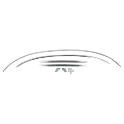 Kit moulures de pare brise chromées pour Mercedes Sl R107 tous modèles
