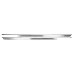 Kit moulures de seuil de porte chromées pour Mercedes SLC C107