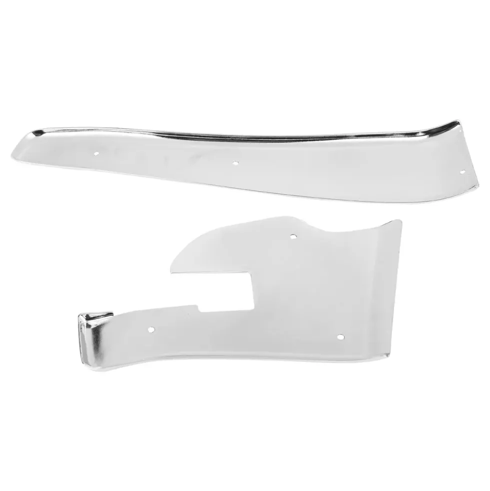 Kit moulures d'intérieur de porte gauche chromées pour Mercedes SL R107 et SLC C107