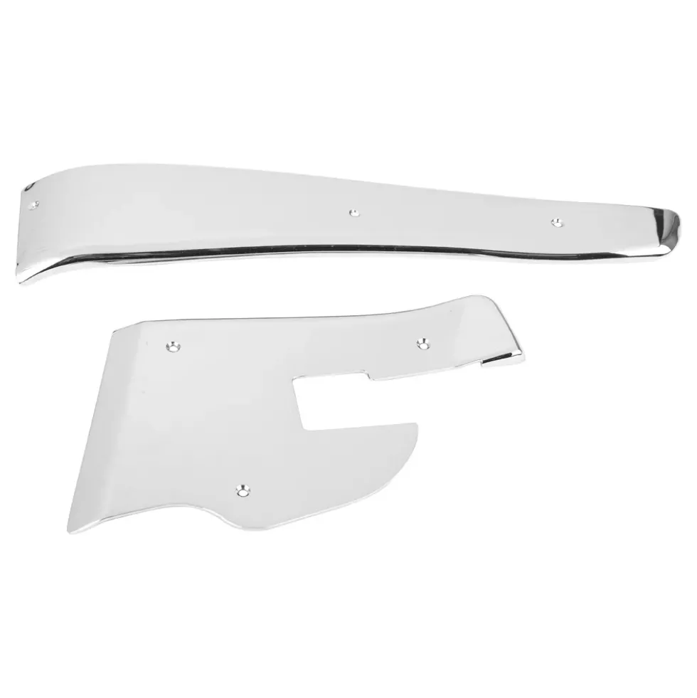Kit moulures d'intérieur de porte droite chromées pour Mercedes SL R107 et SLC C107