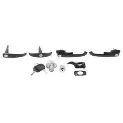 Kit poignées noires une clé pour VOLKSWAGEN Combi Clipper Brazil (1976-1996)