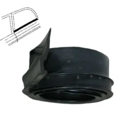 Lèche-vitres extérieurs arrière pour Volkswagen Coccinelle Cabriolet 66-> - 2 pièces