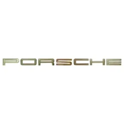 Lettrage "PORSCHE" doré de capot moteur pour Porsche 911 et 914