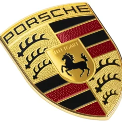 Logo PORSCHE capot avant pour Porsche 987 Cayman (2006-2012)