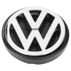 Logo VW chromé de centre de face arrière pour VW Golf 2 restylée (08/1987-1991)