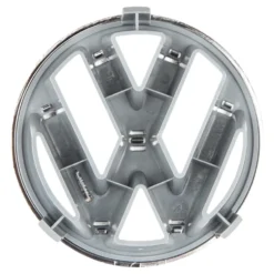 Logo VW 95mm chromé de calandre pour VW Golf 1 Cabriolet Caddy Golf 2 ou 3 Jetta 2 et Corrado (1987-)