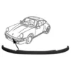 Lèvre supérieure de pare-chocs avant pour Porsche 911 type G (1974-1989)