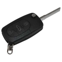 Matrice de clé et coque de télécommande pour Audi A3, A4 à 3 boutons (pourpile 1616)