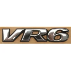 Monogramme "VR6" chromé arrière pour Transporter T4 96 ->03