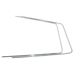 Moulure aluminium DeLuxe de vitre centrale droite pour Combi 68 ->79