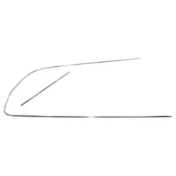 Moulure aluminium DeLuxe de vitre arrière 3/4 gauche pour Combi 68 -><noscript><img width=