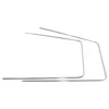 Moulure aluminium DeLuxe de vitre centrale gauche pour Combi 68 ->79