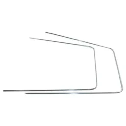Moulure aluminium DeLuxe de vitre centrale gauche pour Combi 68 ->79