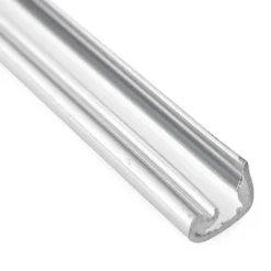 Moulure chromée de gouttière de toit en aluminium poli pour BMW Série 02 E10 Berline (03/1966-07/1977) - côté passager