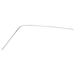 Moulure chromée de gouttière de toit en aluminium poli pour BMW Série 02 E10 Berline (03/1966-07/1977) - côté conducteur