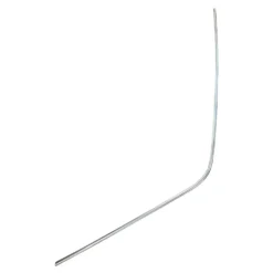 Moulure chromée de gouttière de toit en aluminium poli pour BMW Série 02 E10 Berline (03/1966-07/1977) - côté conducteur