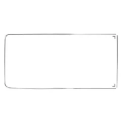 Moulure de fenêtre latérale milieu pour VOLKSWAGEN Combi Bay Window (08/1967-07/1979)