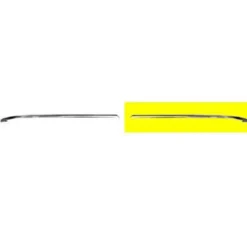 Moulure de pare chocs avant gauche chromée pour Audi A6 C5 depuis 08/01 ->
